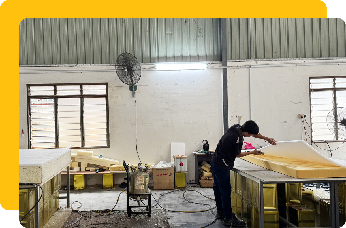 Mattress production line