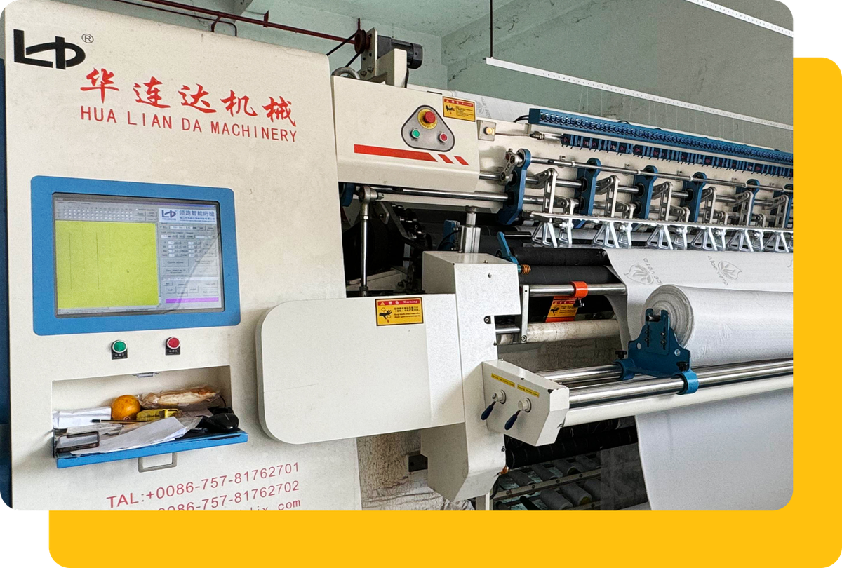 Quilting machinery